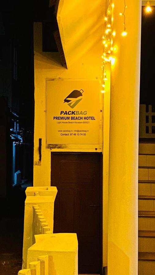 Packbag Beach Hotel Kovalam Esterno foto